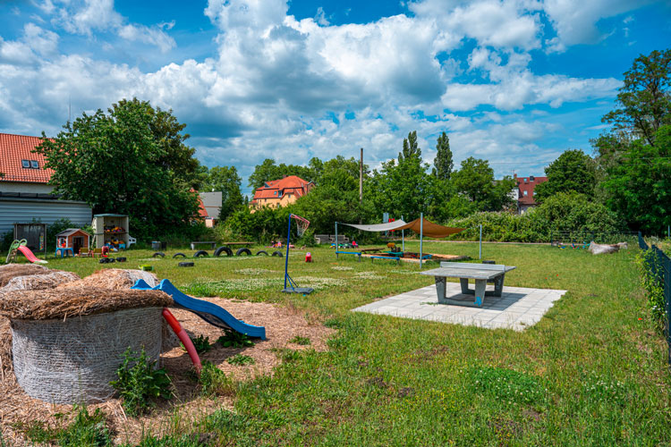provisorische Spielfläche, Stand 18.06.2026  (Foto: C. Ackermann)