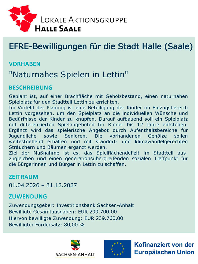 Projektbeschreibung (Abb.: LEADER-Management)